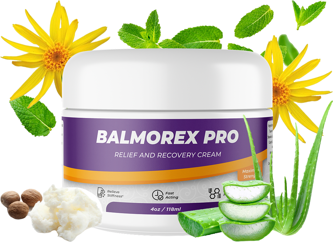 Balmorex Pro 1Bottle with ingredients