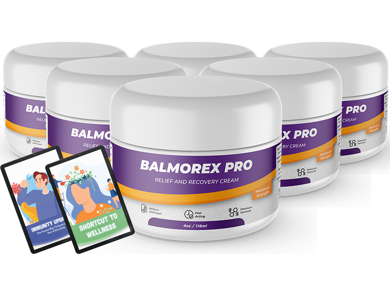 Balmorex Pro 6 bottles with 2 ebooks 